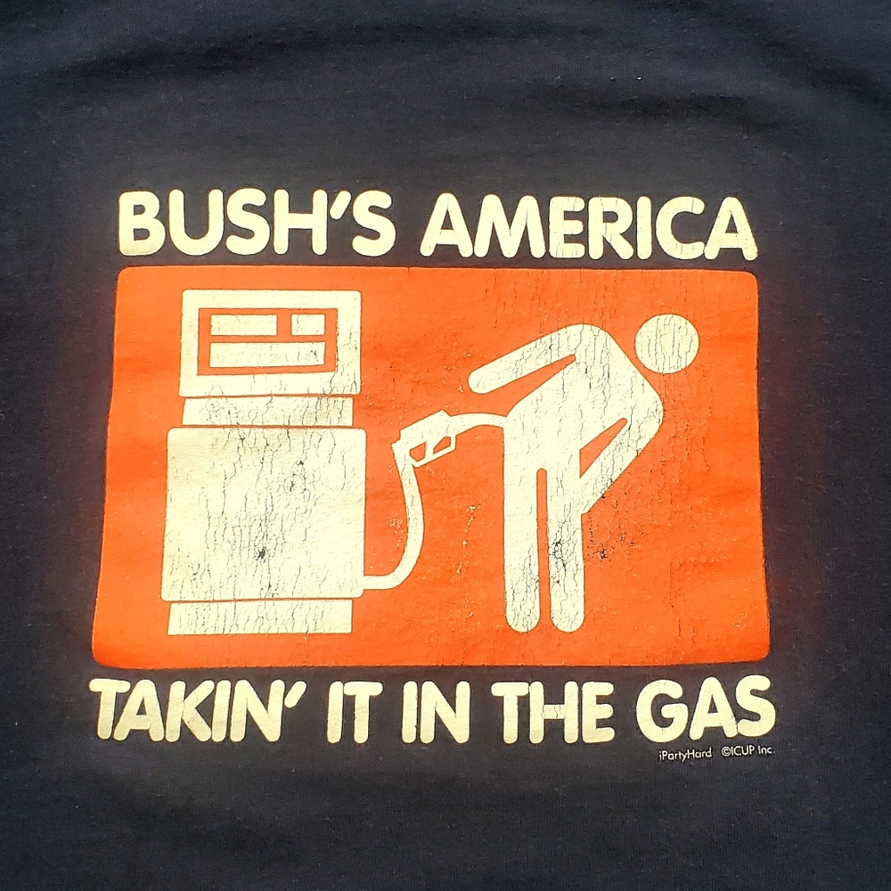 POLITICAL TSHIRT Men's size Medium. Delta Brand #Vintagetags #political #funny